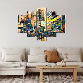 Kép - Festett absztrakció (150x105 cm)