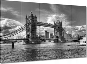 Vászonkép 100x70 Híd a Temzén