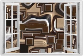 Poszterek 120x80 Csokoládé absztrakt