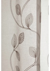 Barna voile fényáteresztő függöny 135x245 cm – Sehlbach