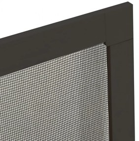 antracitszürke ablakszúnyogháló 80x100 cm