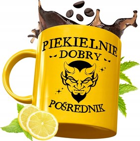 Prémium Arany Bögre Közvetítőnek Ajándék Nyomtatott Fotóval