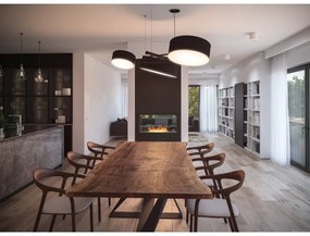 InFire - Beépített BIO kandalló 90x50 cm 3kW bifaciális