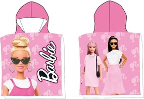Barbie Street Style strand törölköző poncsó 50x100 cm (Fast Dry)