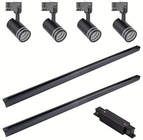 Polux MILANO 327796 Sín 4x10W/GU10 IP20