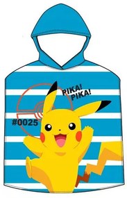Pokémon Battle strand törölköző poncsó 55x110 cm (Fast Dry)