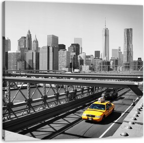 Vászonkép Építészet New York Taxi 90x90