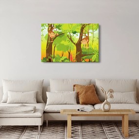 Kép - majmok (90x60 cm)