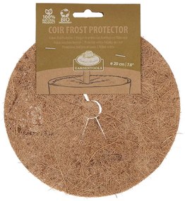 Biológiailag lebomló kókuszrost fagyvédő korong, 20 cm átmérőjű