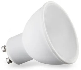 LED lámpa , égő , szpot , GU10 foglalat , 110° , 7 Watt , természetes fehér, Optonica