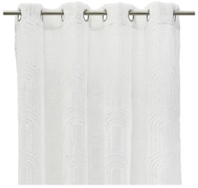 Fehér fényáteresztő függöny 140x260 cm Relief Arch – Casa Selección