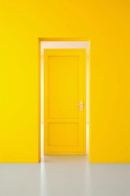 Poszter 20x30cm Bejárat kijárat nélkül