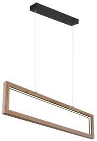 Globo 67287H - LED kábeles csillár MANDERA LED/24W/230V barna