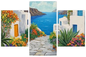 Kép - Görög sikátor (90x60 cm)