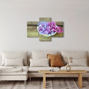 Kép a dekorációról levendulával (90x60 cm)