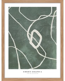 Kép 32x42 cm Green Grafica – Malerifabrikken