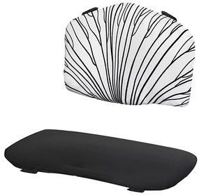 KINDERKRAFT - Ülésbetét az ENOCK etetőszékhez, fekete/fehér