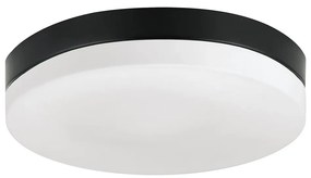 Prezent 67116 - Fürdőszobai mennyezeti lámpa PILLS 3xE27/60W/230V IP44 fekete
