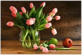 Poszterek 120x80 Piros tulipánok