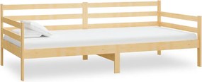 vidaXL tömör fenyőfa kanapéágy 90 x 200 cm
