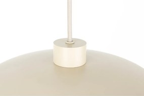 Bézs fém függőlámpa ø 26,5 cm Wubbo – White Label