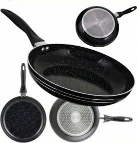 Gránit serpenyő Non-Stick 20cm ergonomikus fogantyúval indukcióhoz és gázhoz