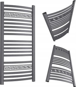 Greek 1150/570 Antracit Fürdőszobai Radiátor