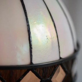 Endon 67045 - Tiffany FARGO láncos csillár 1xE27/60W/230V, átm. 40 cm