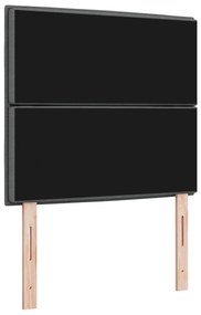 LED Fejtámla Vonal Design Sötétszürke 80 cm Szövet