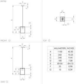 Eglo 99795 - Csillár zsinóron LIBERTAD 1xE27/40W/230V