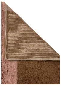 Kézi szövésű gyapjú futószőnyeg 80x230 cm Chroma Spiced Coral – Lorena Canals