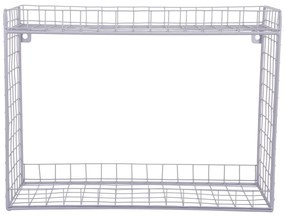 Lila többszintes acél fali polc 40 cm Reja – PT LIVING
