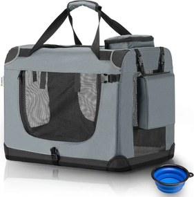 Összecsukható szállítóbox kutyáknak autókba XL méret