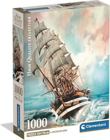 Hajó Amerigo Vespucci 1000 db-os Compact puzzle Clementoni