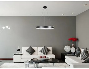 LED dimmelhető függeszték kábellel LED/80W/230V 3000-6500K fekete + DO