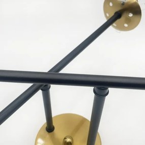 Brilagi - Felületre szerelt mennyezeti csillár MALIVA 4xE14/15W/230V arany