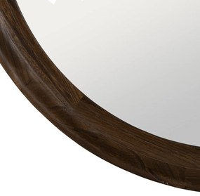 Fali tükör tömörfa kerettel ø 110,5 cm Paula – Ixia