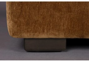 Barna bársony kanapé 214 cm Douglas – Dutchbone