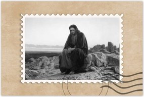 Poszterek 90x60 Jézus imája a kertben