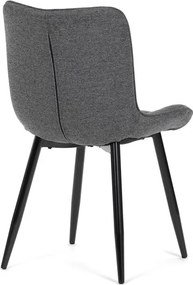 Étkezőszék szürke szövet HC-462 GREY2