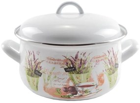 RCK Levendula Zománcozott lábas 20 cm+fedő 13468