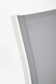 Fehér alumínium négyszemélyes kerti lounge szett Kallen – Bizzotto