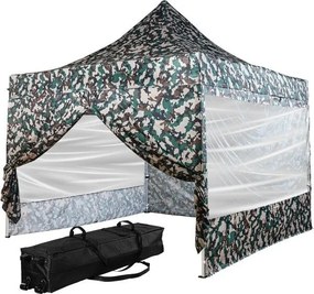 INSTENT PRO Kerti pavilon Woodland 3 x 3 m + 4 oldalfal
