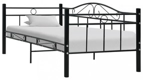 vidaXL fekete fém kanapéágy-keret 90 x 200 cm