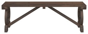 tömör fenyőfa kerti pad 115 cm