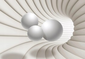 3D fotótapéta absztrakt 3D hatás alagút Ragasztó Ajándék