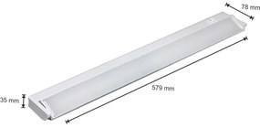 LED Pultmegvilágító LED/10W/230V fehér