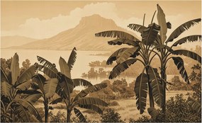 Fali fotótapéta Étkezőbe Trópusi panoráma 416x254