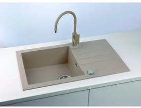 ALVEUS 1090946 - Mosogató ROCK 78x48 cm gránit/bézs