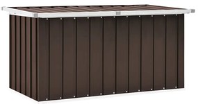 vidaXL barna kerti tárolóláda 129 x 67 x 65 cm
